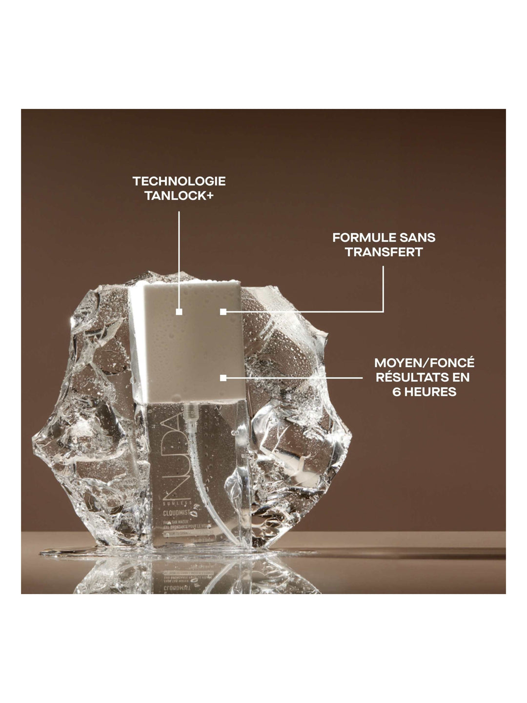 Eau autobronzante pour le visage - NUDA NUDA 