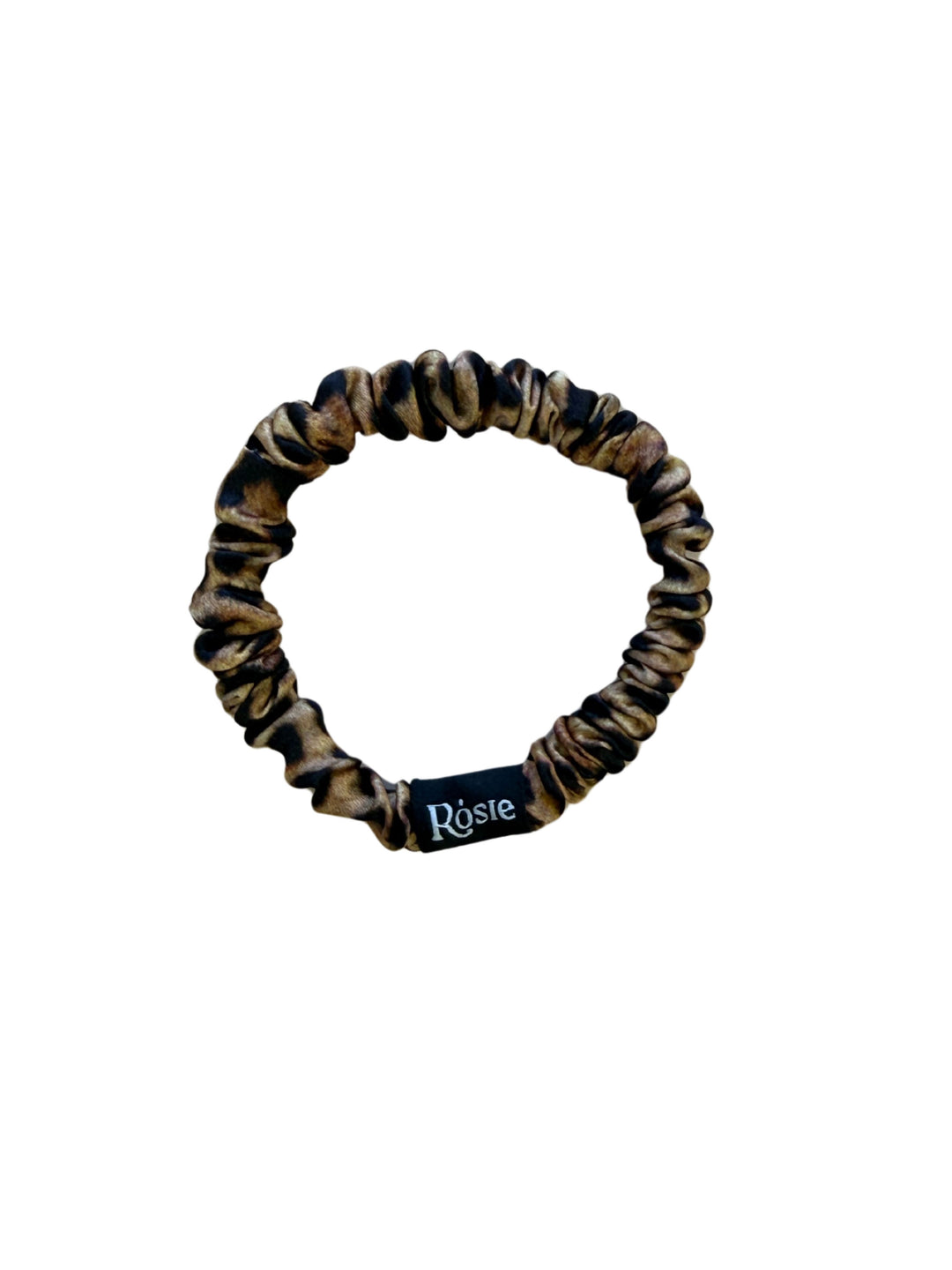 Chouchou pour les cheveux - Mini - Soie de mûrier - Rosie Rosie Léopard 