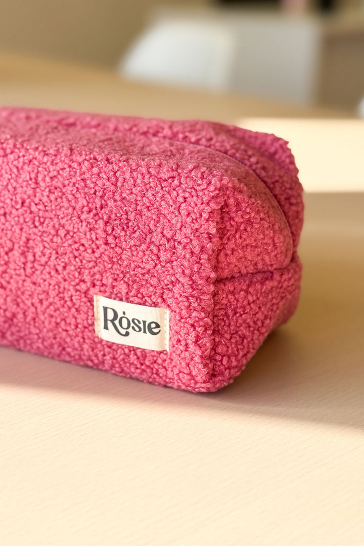 Pochette à fermeture éclaire - Rosie - Mouton rose Rosie 