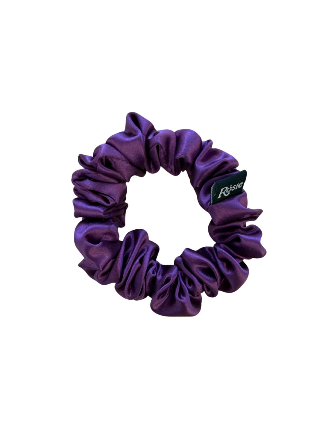 Chouchou pour les cheveux - Moyen - Soie de mûrier - Rosie Rosie Mauve raisin 