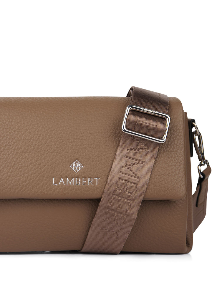 Sac à main en cuir vegan - Lambert - JUDY - Taupe Lambert 