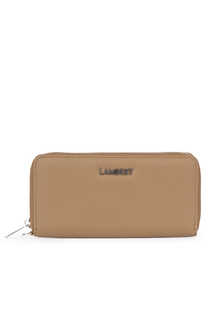 Vegan leather wallet - Lambert - MELI - Black