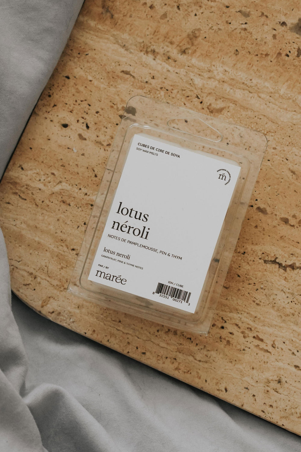 CUBES DE CIRE DE SOYA POUR DIFFUSEUR - Lotus néroli Cubes pour le diffuseur Marée - Chandelles 