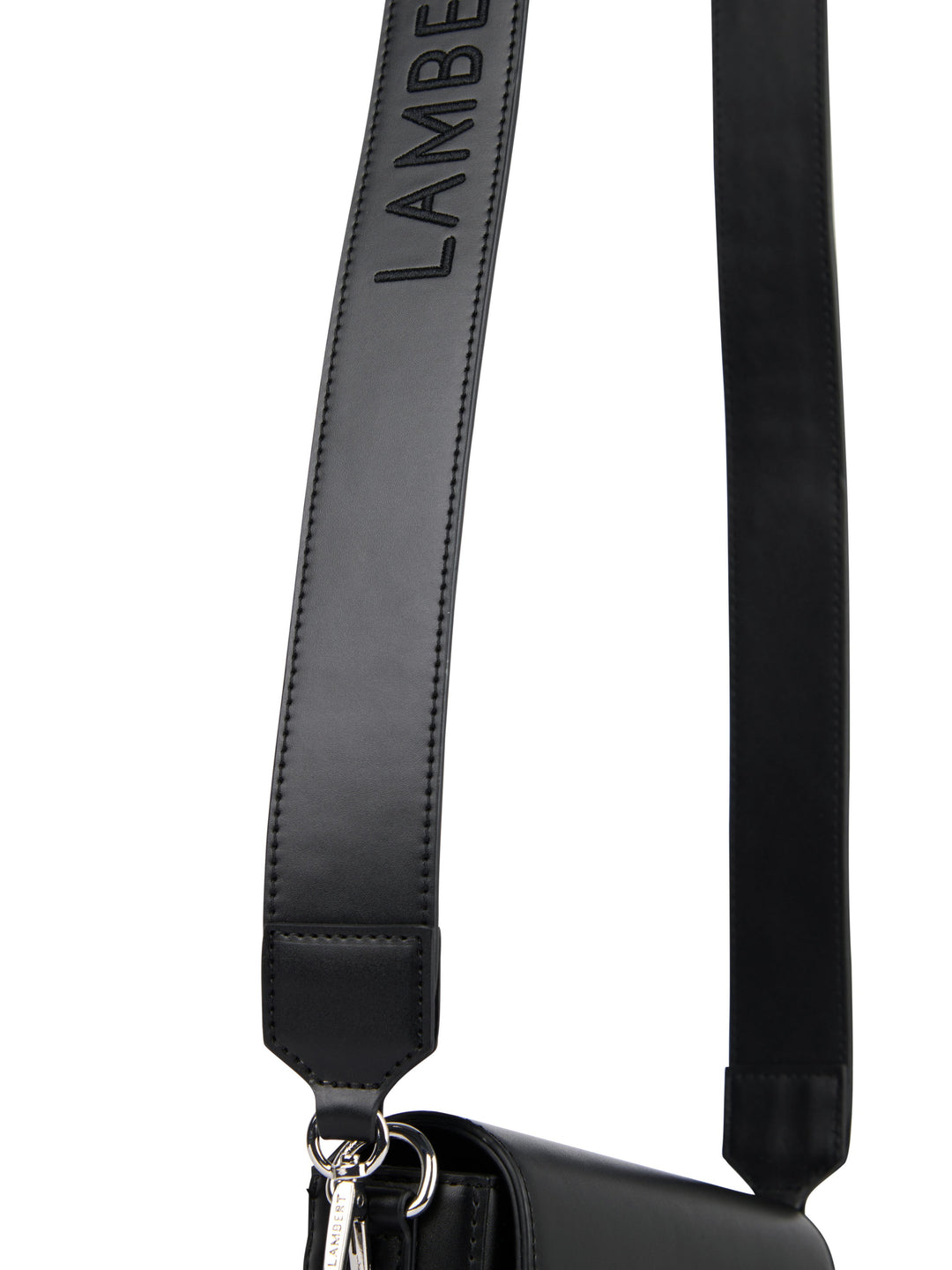 Sac à main en cuir vegan - Lambert - AMELIE - Noir Lambert 