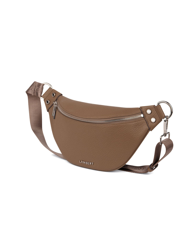 Sac banane en cuir vegan - Lambert - SARAH - Taupe Lambert 