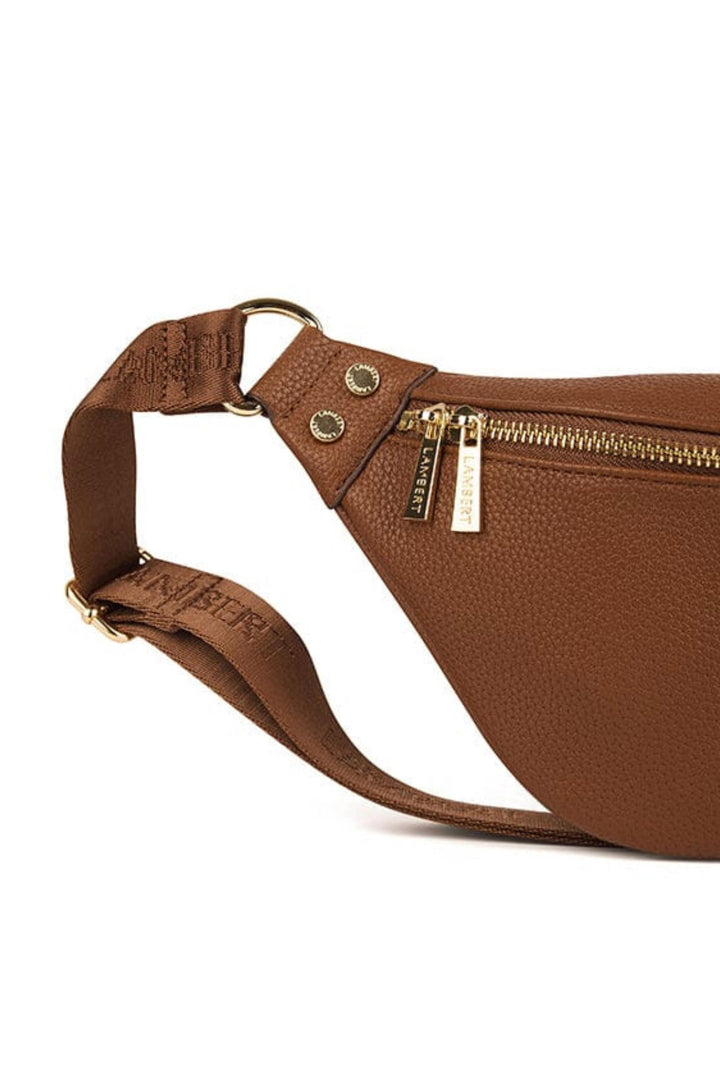 Sac banane en cuir vegan - Lambert - SARAH - Hazelnut Lambert 
