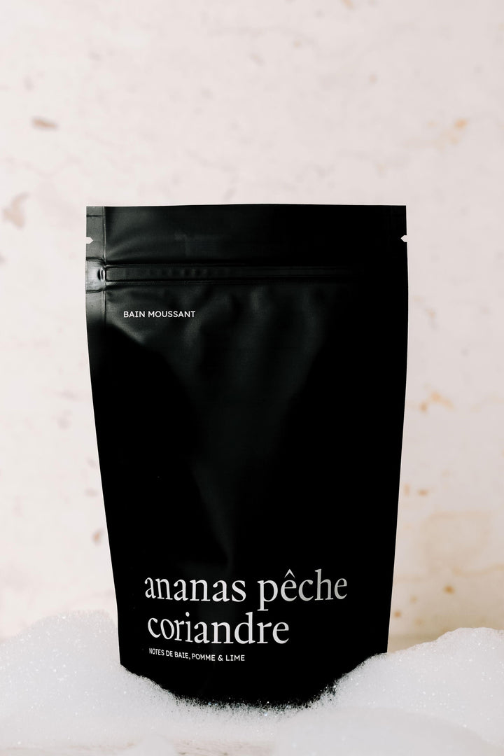 Bain moussant - Ananas pêche coriandre