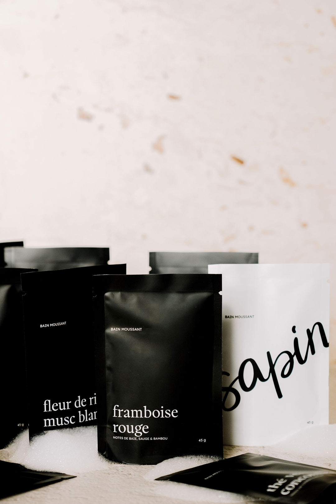 Bain moussant - Format individuel