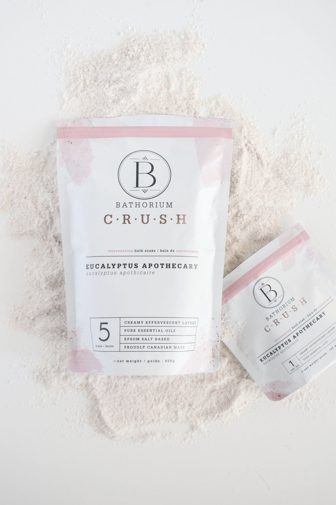 Bain rajeunissant - CRUSH - Eucalyptus apothicaire - Bathorium - No. 3 Marée - Chandelles 