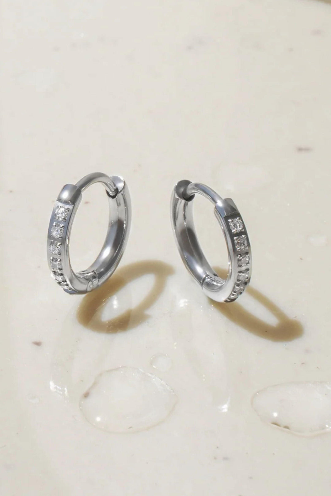 Boucles d'oreilles - Stacks chic - 8mm - Argent MIA - Bijoux 