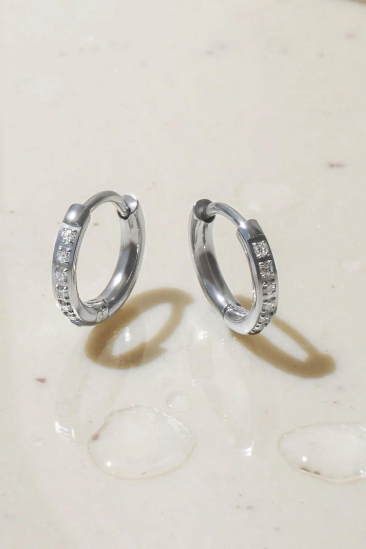 Boucles d'oreilles - Stacks chic - 8mm - Argent MIA - Bijoux 