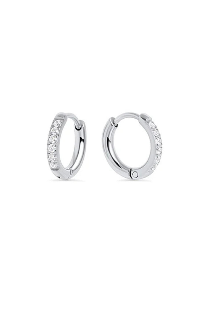 Boucles d'oreilles - Stacks chic - 8mm - Argent MIA - Bijoux 