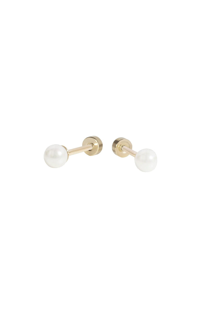 Boucles d'oreilles perles - Adrienne - Or MIA - Bijoux 