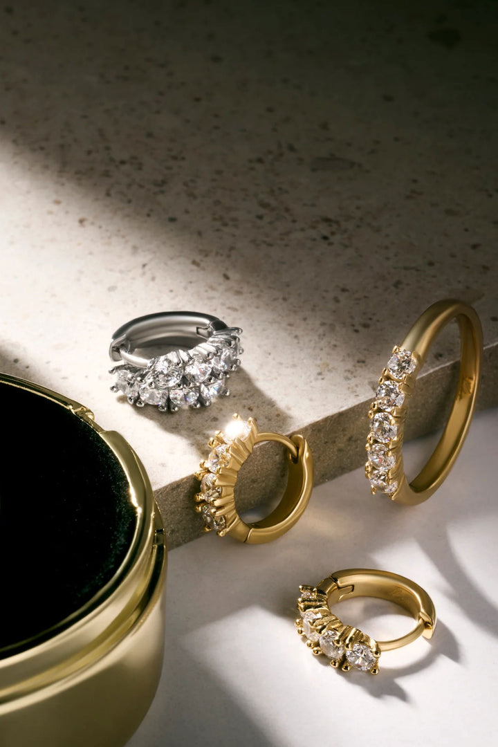 Boucles dormeuses - Giselle - Or MIA - Bijoux 