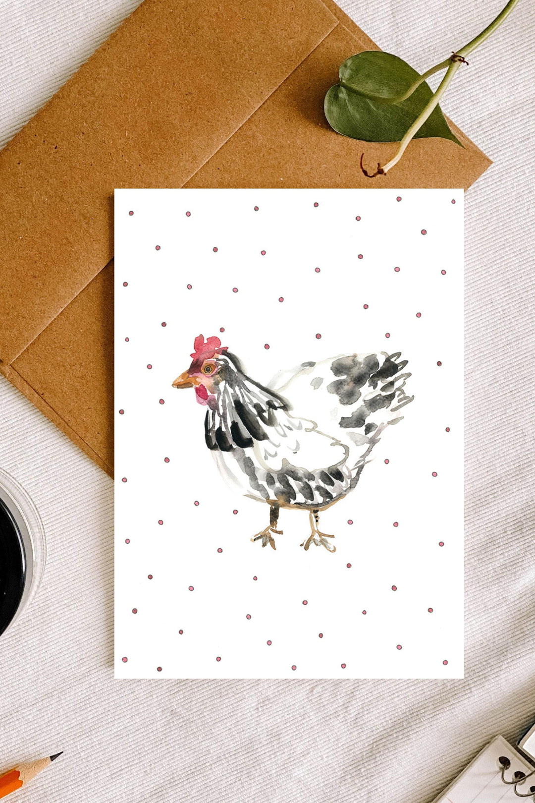 CARTE - GINETTE - Stéphanie Renière Illustration Stéphanie Renière 