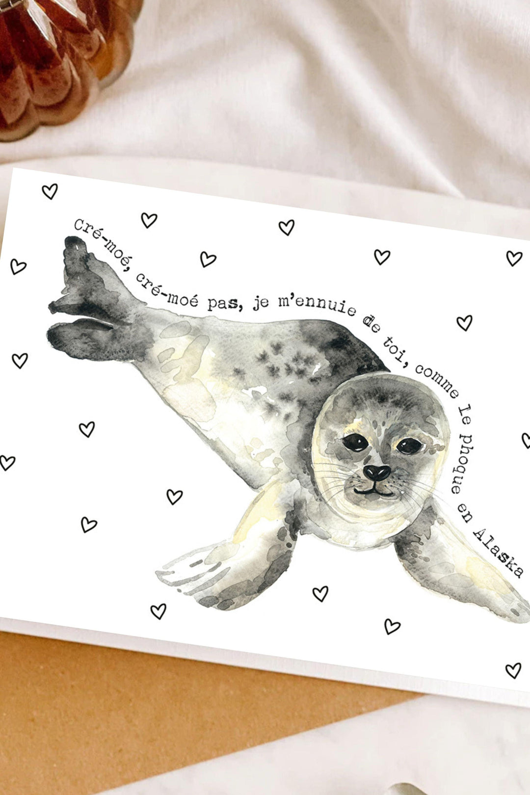 CARTE - PHILEMON - Stéphanie Renière Illustration Stéphanie Renière 