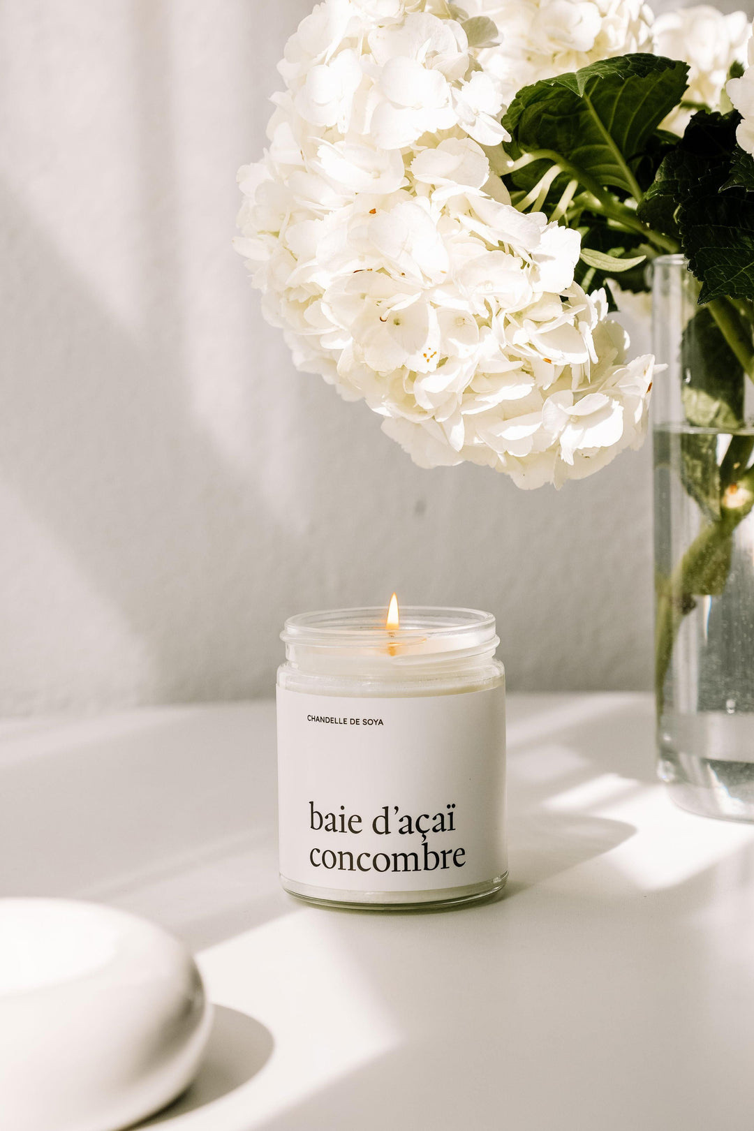 CHANDELLE DE SOYA - Baie d'açaï concombre