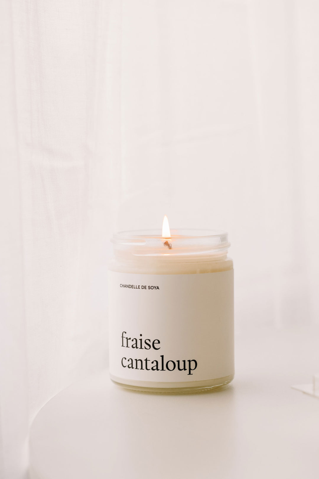 CHANDELLE DE SOYA - Fraise cantaloup Chandelles de soya Marée - Chandelles 