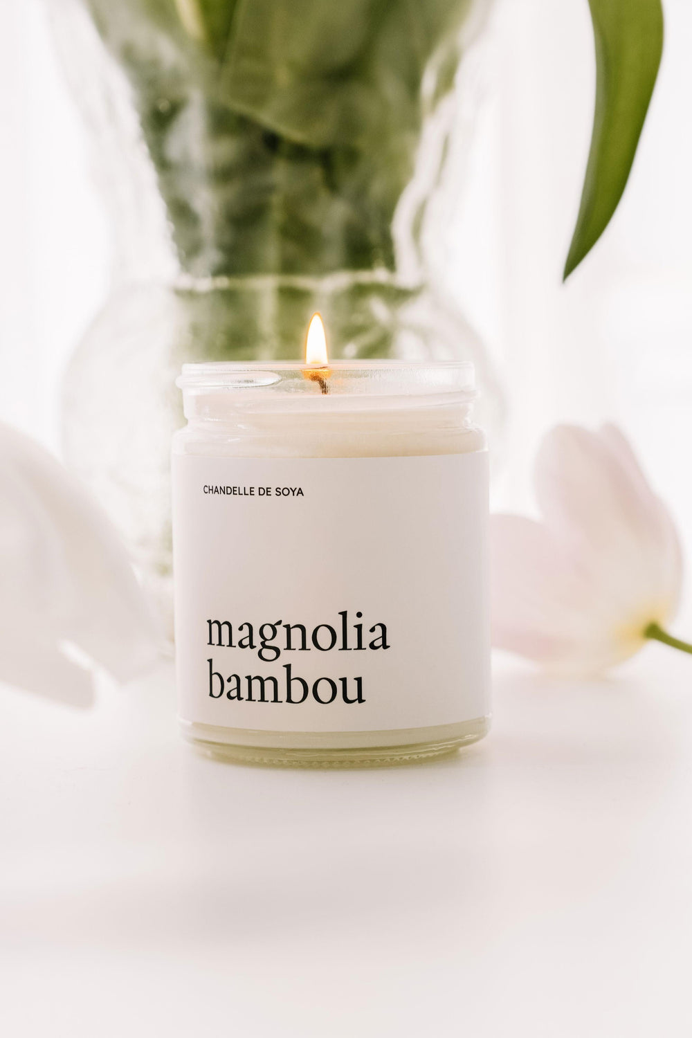 CHANDELLE DE SOYA - Magnolia bambou Chandelles de soya Marée - Chandelles 