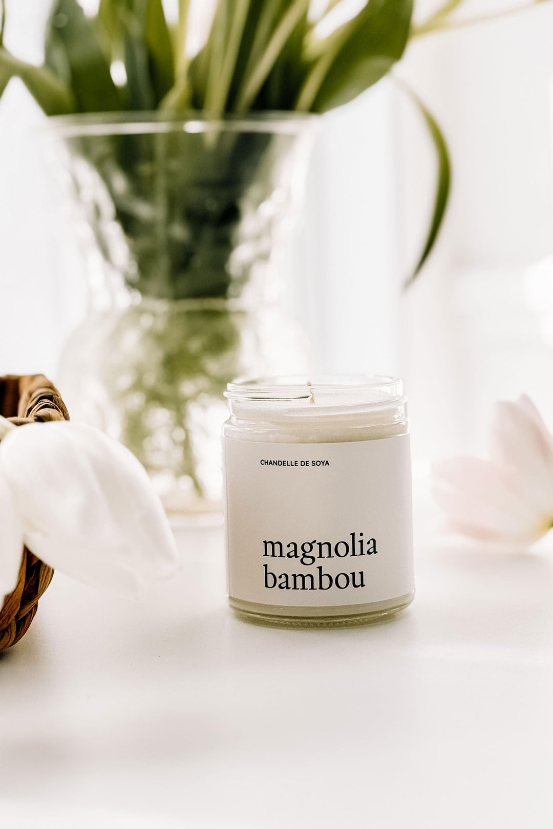 CHANDELLE DE SOYA - Magnolia bambou Chandelles de soya Marée - Chandelles 