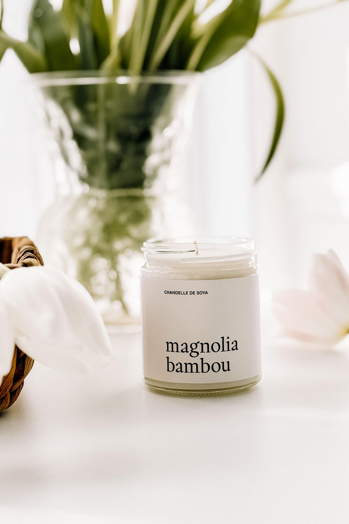 CHANDELLE DE SOYA - Magnolia bambou Chandelles de soya Marée - Chandelles 