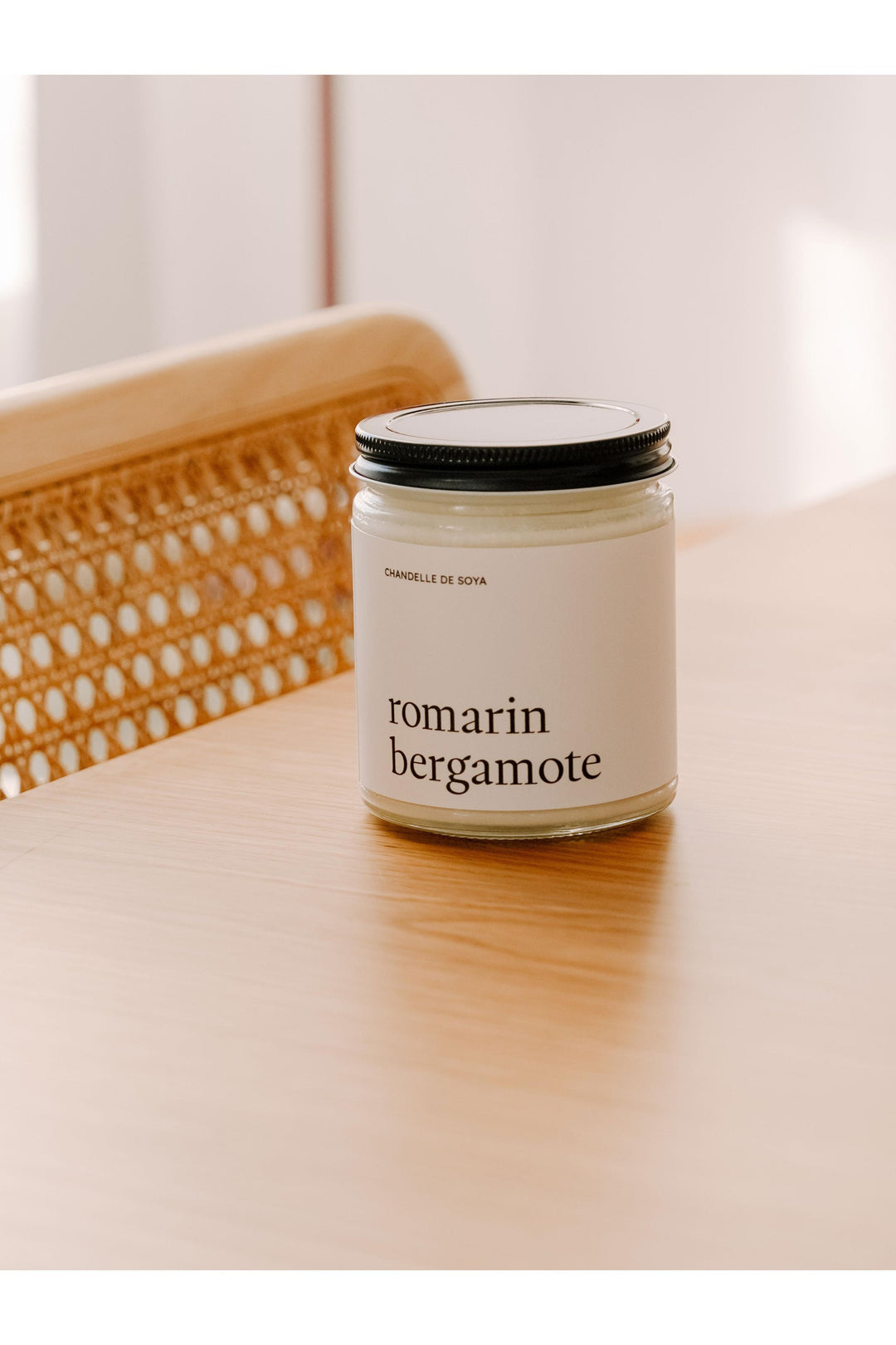 CHANDELLE DE SOYA - Romarin Bergamote