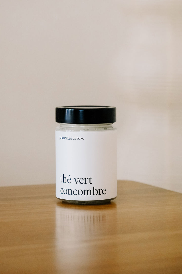 CHANDELLE DE SOYA - Thé vert concombre