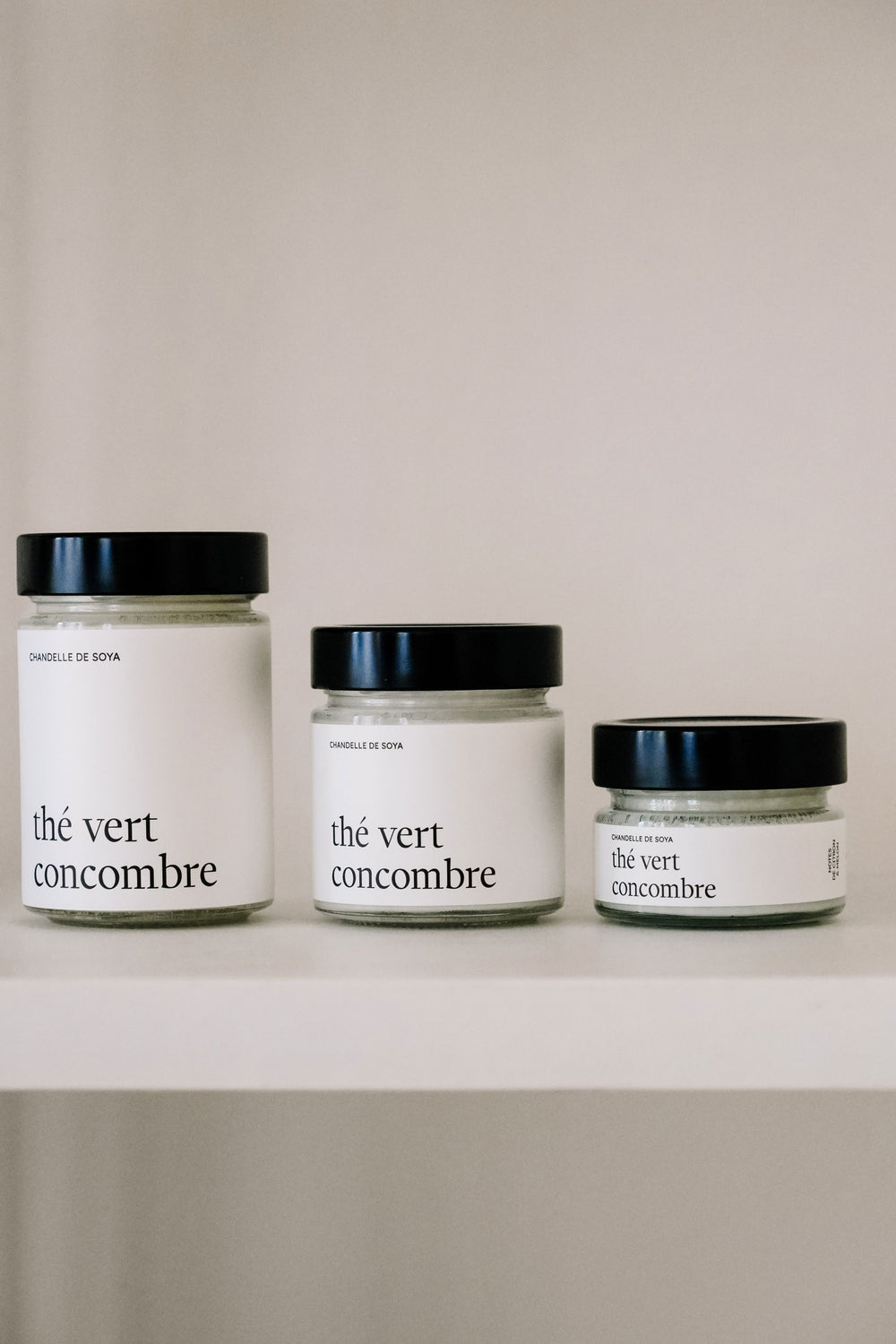 CHANDELLE DE SOYA - Thé vert concombre