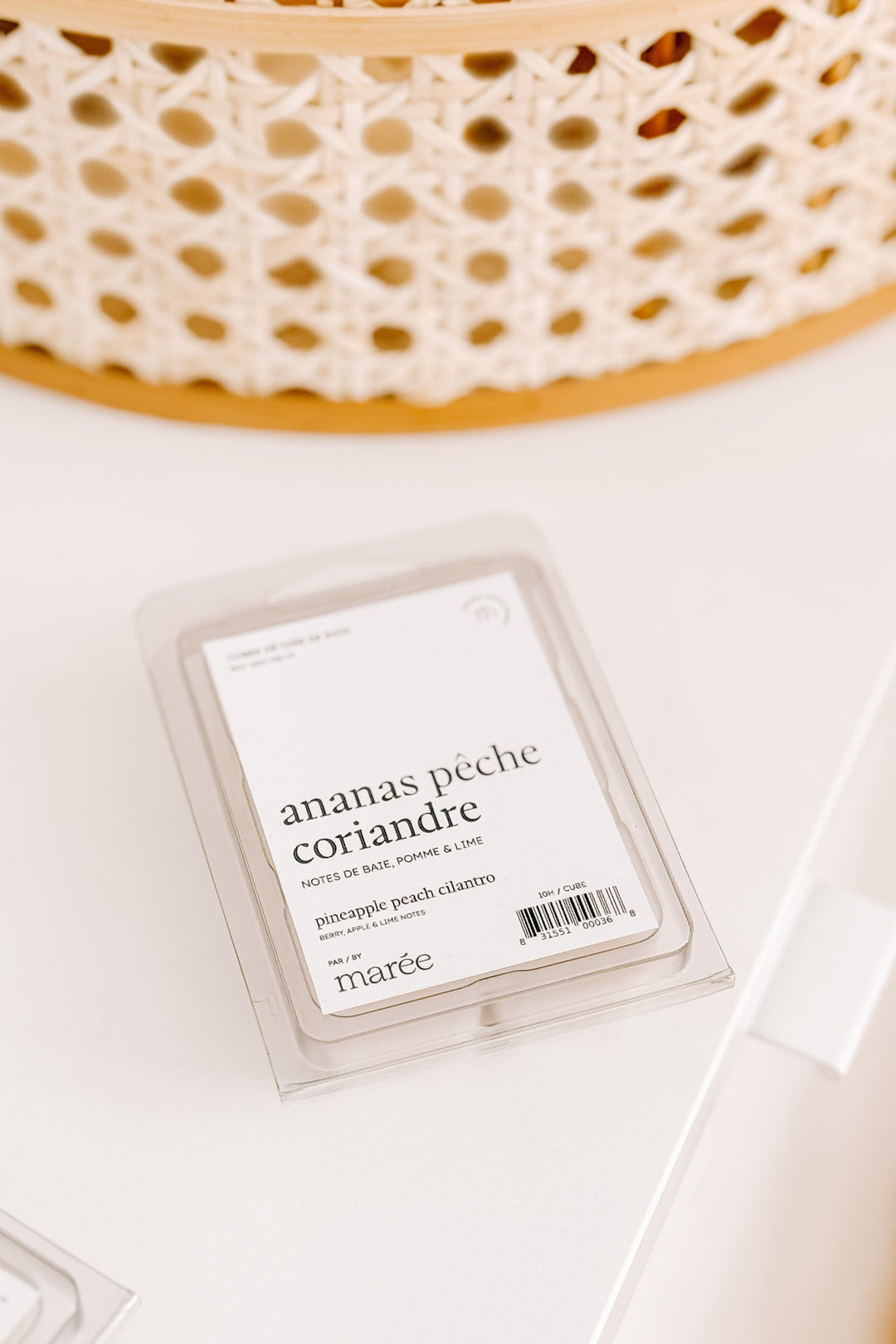 CUBES DE CIRE DE SOYA POUR DIFFUSEUR - Ananas pêche coriandre