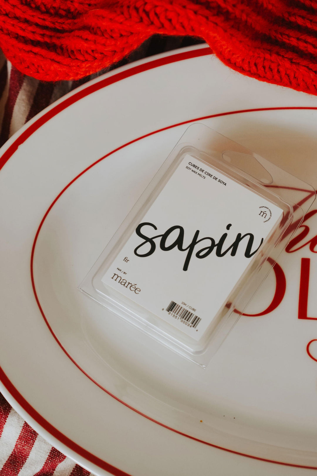 CUBES DE CIRE DE SOYA POUR DIFFUSEUR - Sapin