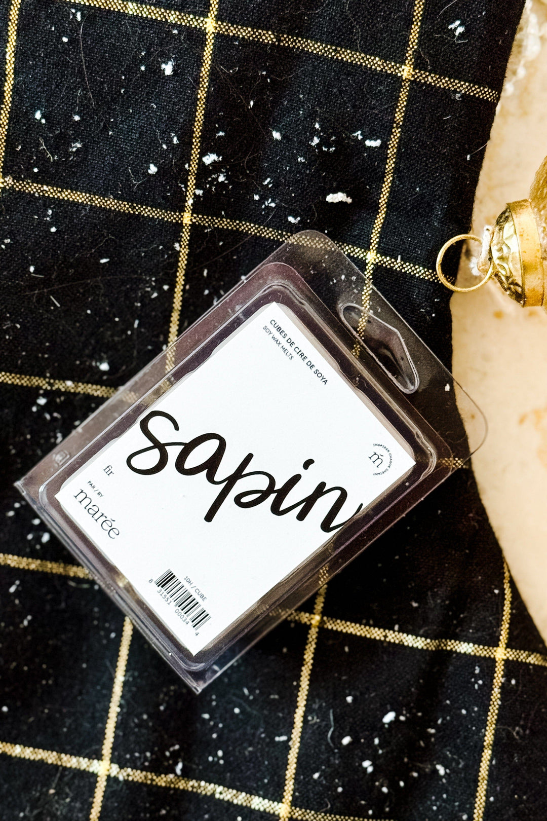 CUBES DE CIRE DE SOYA POUR DIFFUSEUR - Sapin