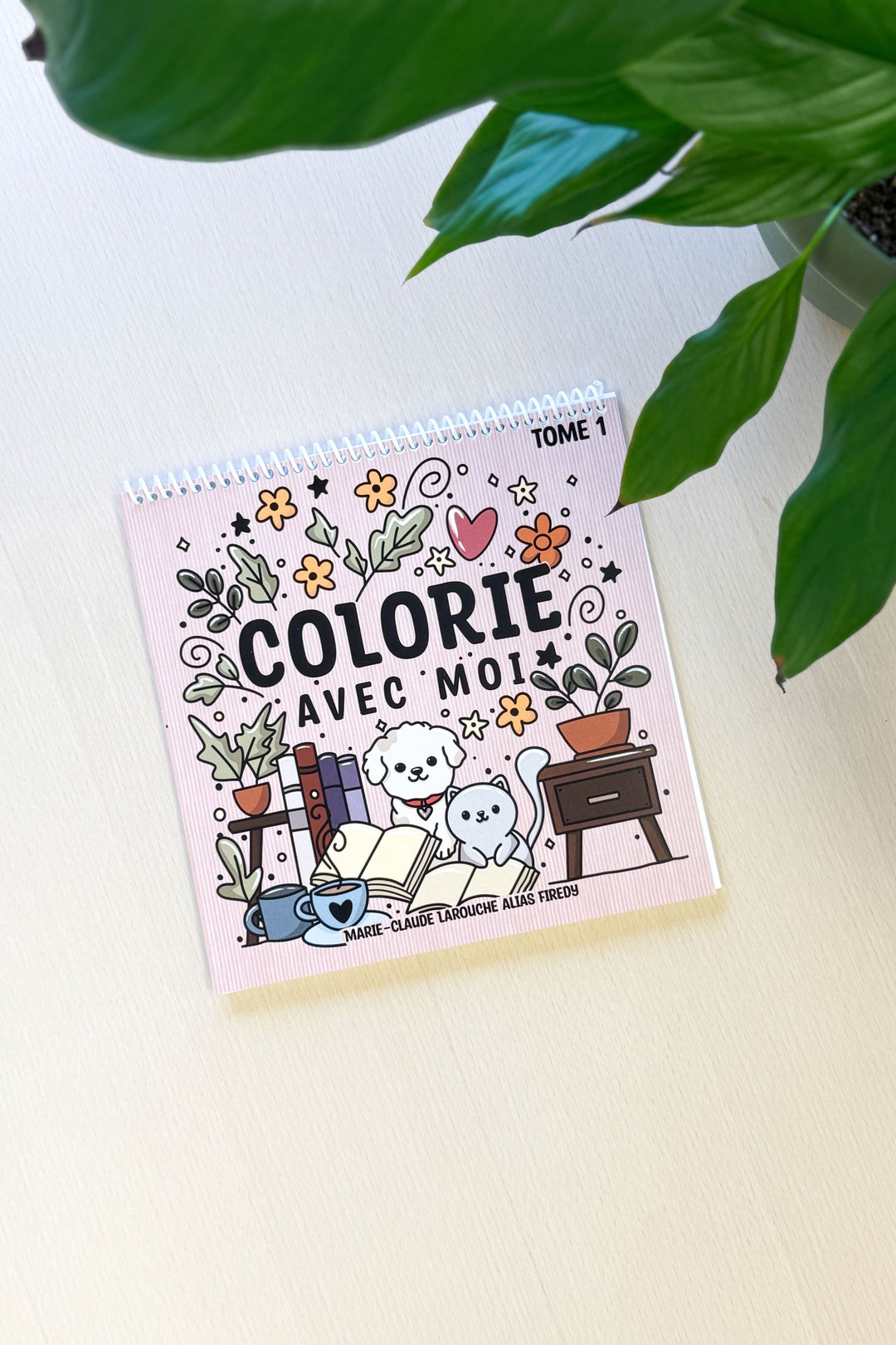 Cahier à colorier - Firedy - Tome 1 - Joyeux 4 pattes Firedy 