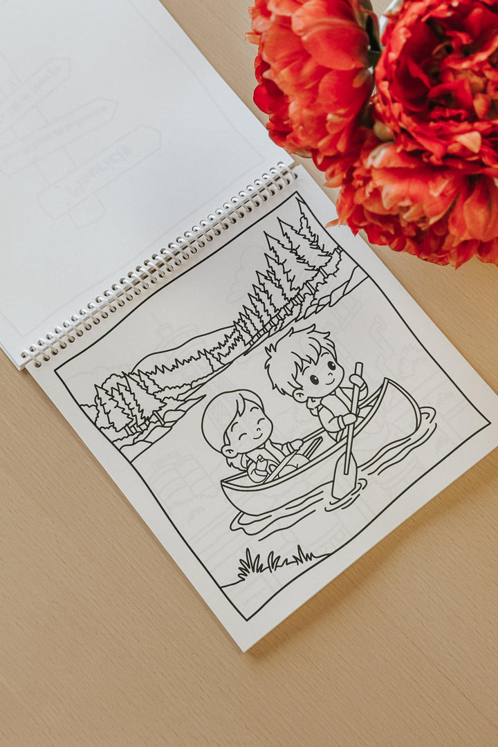 Cahier à colorier - Firedy - Tome 5 - Joyeuses régions Firedy 