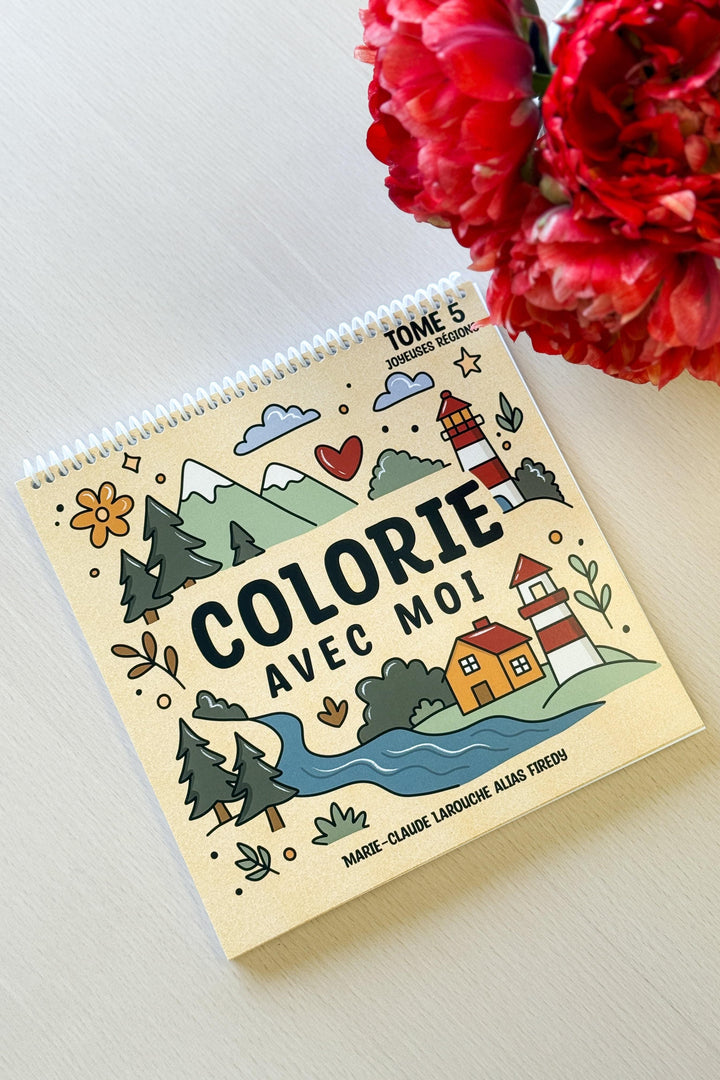 Cahier à colorier - Firedy - Tome 5 - Joyeuses régions Firedy 