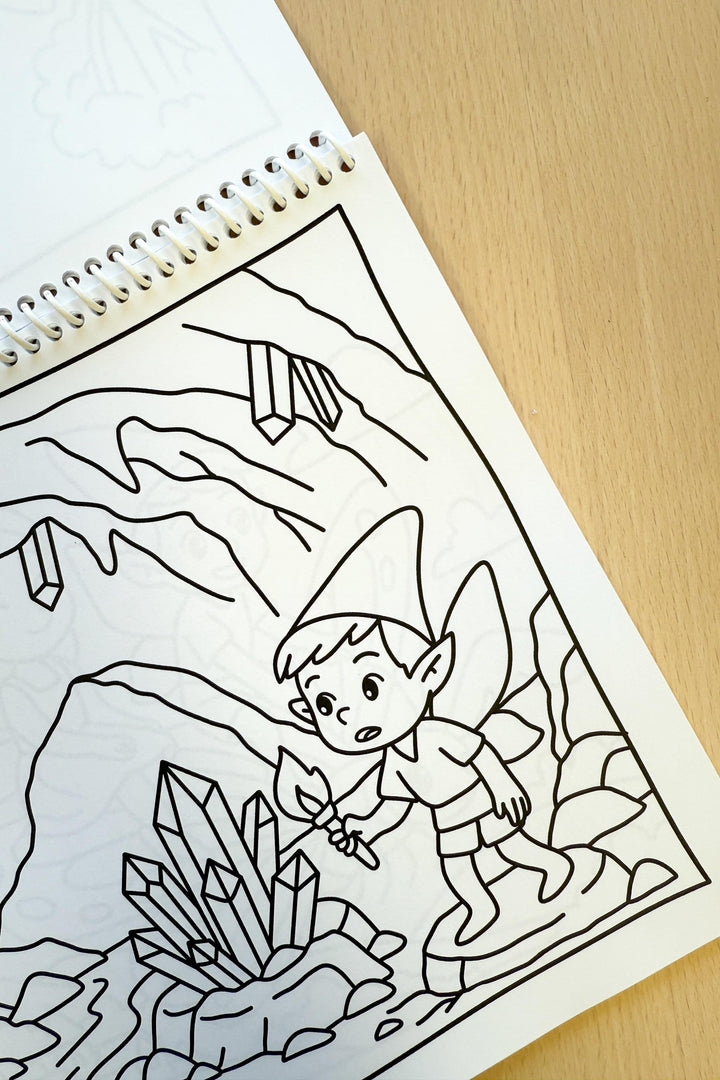 Cahier à colorier - Firedy - Tome 6 - Joyeuses fées