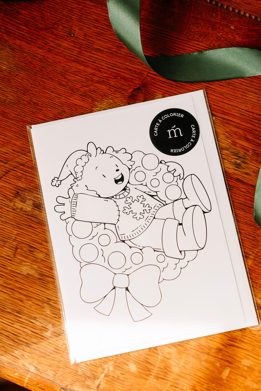 Carte à colorier - Lucas