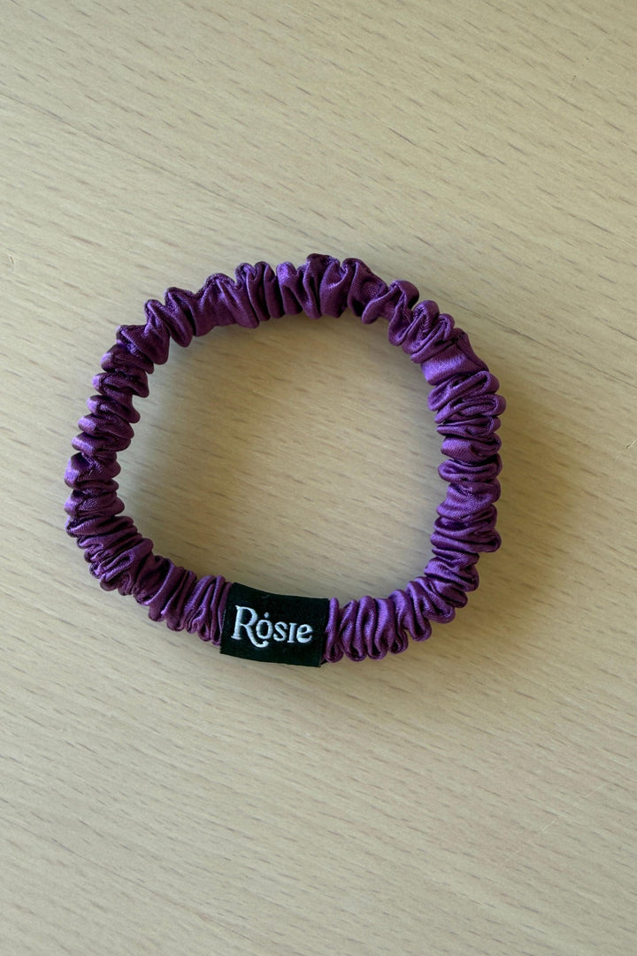 Chouchou pour les cheveux - Mini - Soie de mûrier - Rosie Rosie Raisin 