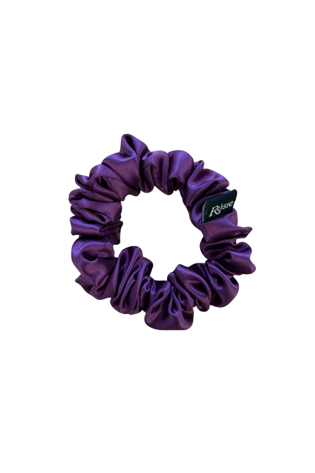 Chouchou pour les cheveux - Petit - Soie de mûrier - Rosie Rosie Mauve raisin 