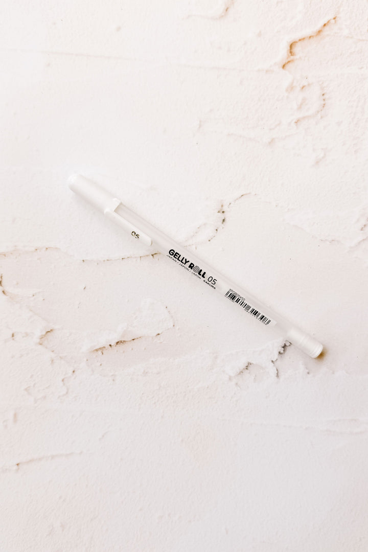 Crayon gel - 05 - Blanc - Gelly roll Gelly roll 
