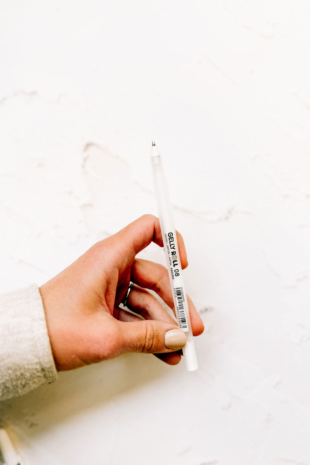 Crayon gel - 08 - Blanc - Gelly roll Gelly roll 