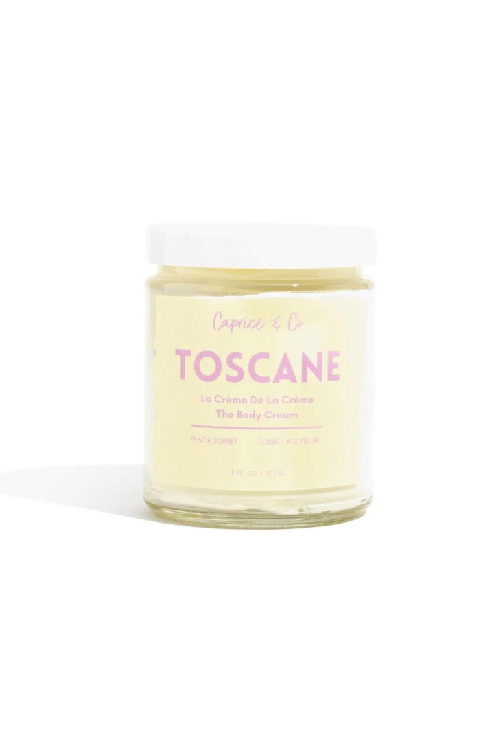 Crème pour le corps - Caprice & Co - Toscane Marée - Chandelles 