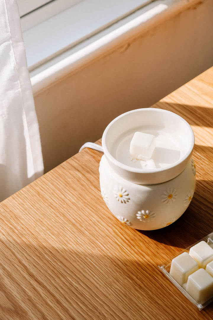 DIFFUSEUR CUBES DE CIRE - 2 en 1 - Daisy