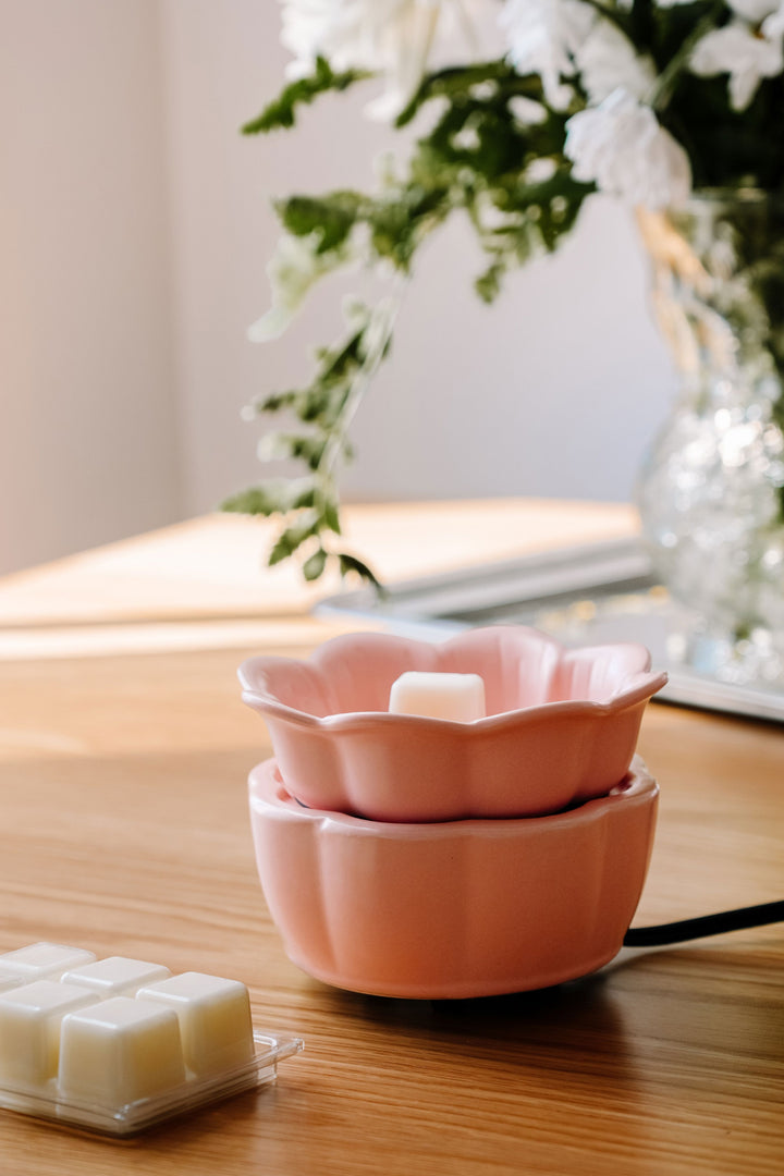 DIFFUSEUR CUBES DE CIRE - 2 en 1 - Petal