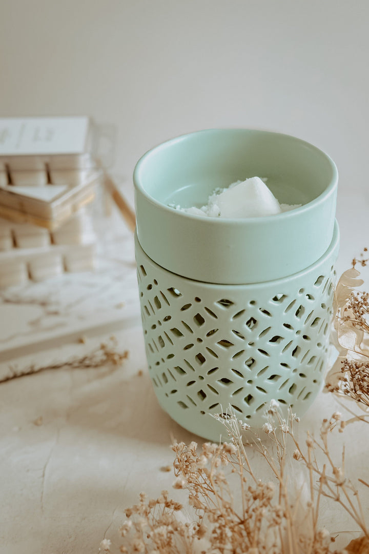 Diffuseur pour pastilles de cire - Illumination - Menthe douce Marée - Chandelles 