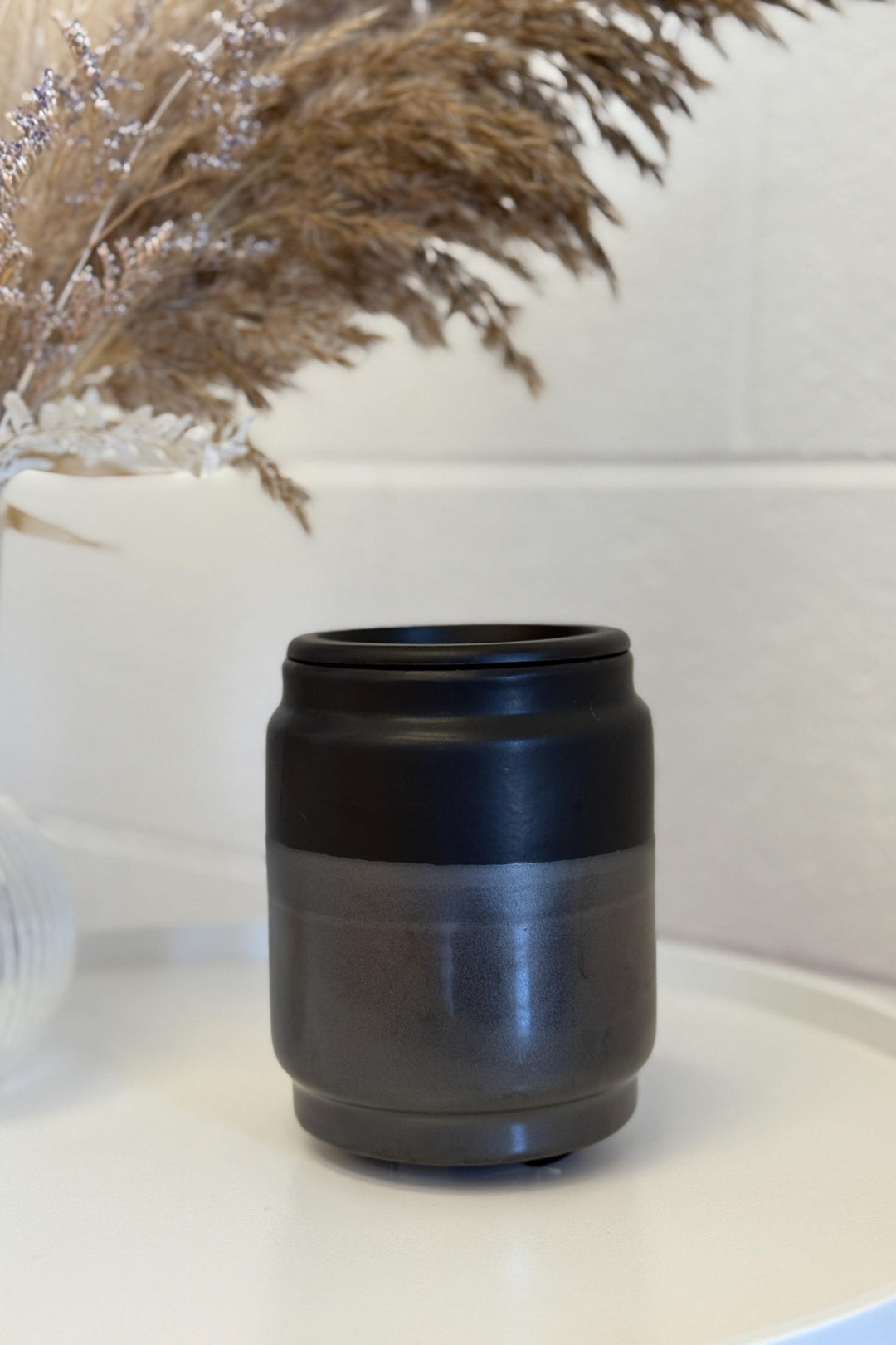 DIFFUSEUR CUBES DE CIRE - Soucoupe réversible - Noir Diffuseurs Candle warmer 