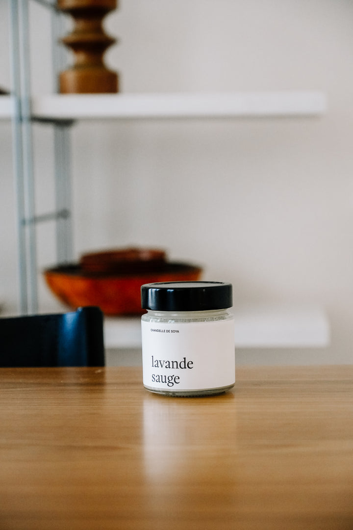 SOY CANDLE - Lavender sage