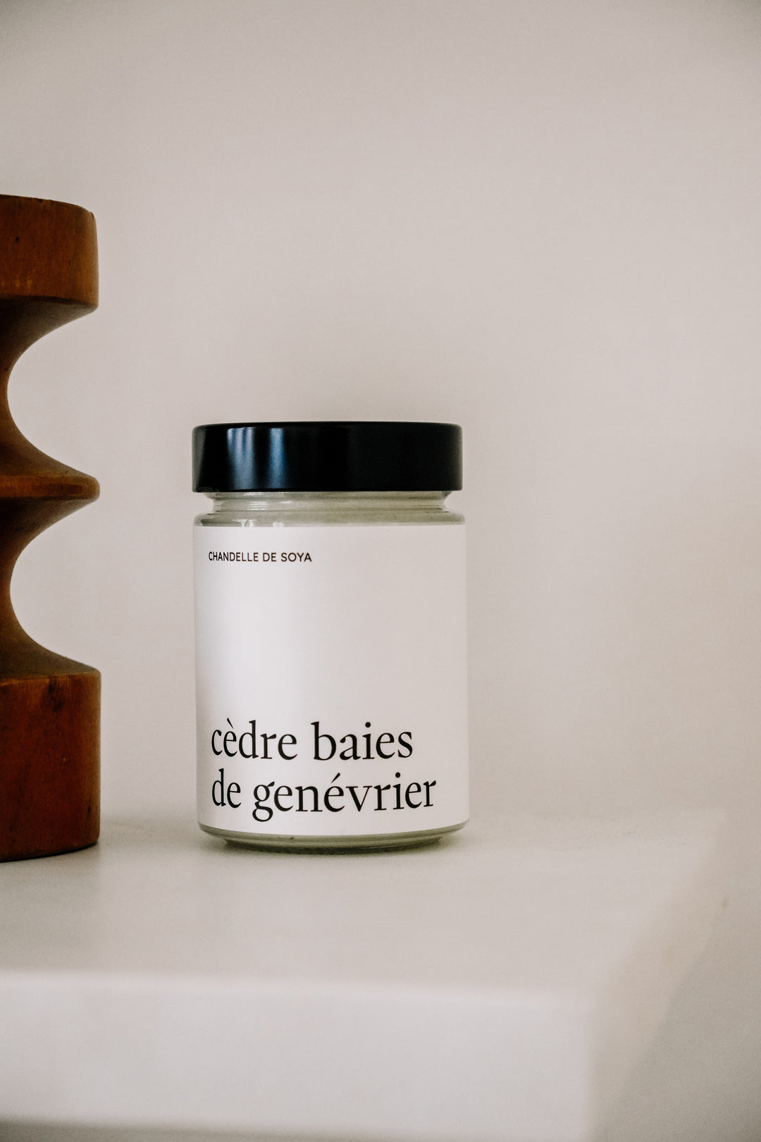 CHANDELLE DE SOYA - Cèdre baies de genévrier Chandelles de soya Marée - Chandelles 314 ml 