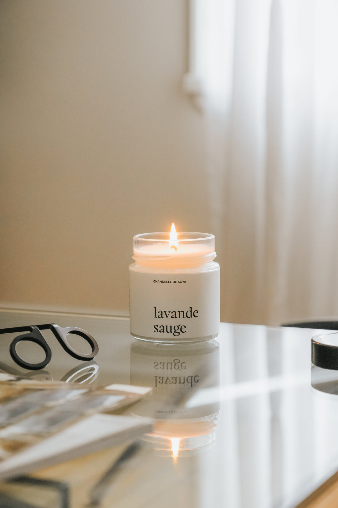 SOY CANDLE - Lavender sage
