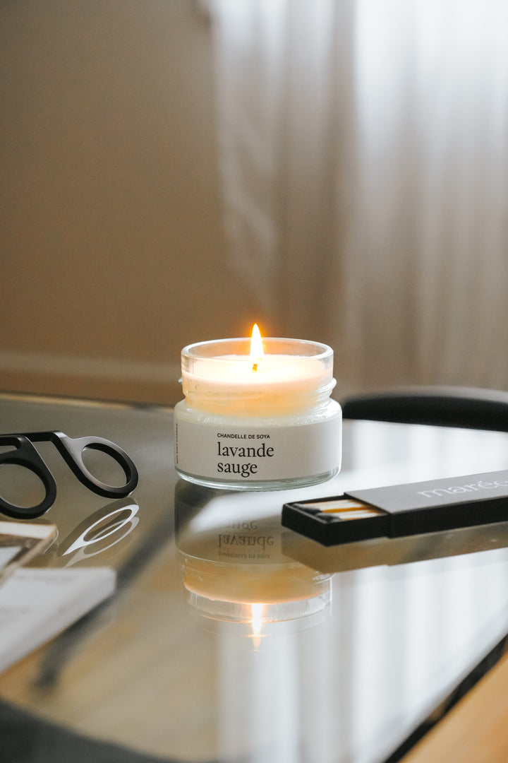 SOY CANDLE - Lavender sage