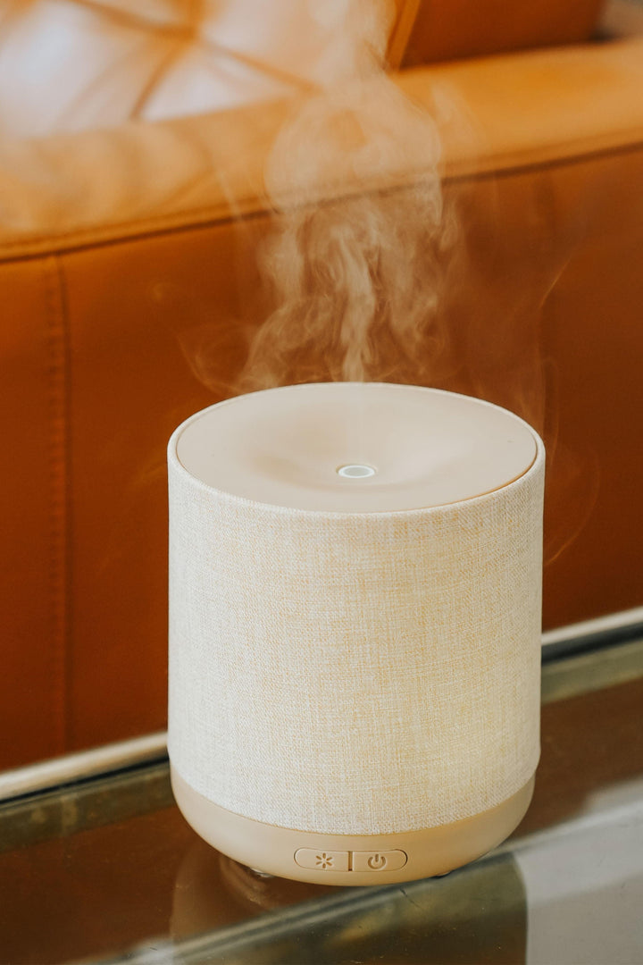 Diffuseur d'huiles essentielles - Ultrasonique - Lin naturel
